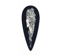 JIM DUNLOP Púas Lucky 13 Series III, Saco de 36, VoodooQueen, Negro, 0,60mm