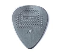 Dunlop 449 Max Grip - Juego de púas estándar (0,88 mm, nailon, 72 unidades), color gris oscuro