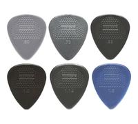 JIM DUNLOP Púas Max Grip Caja de 216, Multicolor, nylon