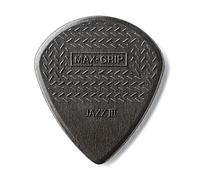 Jim Dunlop Púas Max Grip Jazz III Carbono Saco de 6