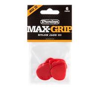 JIM DUNLOP Púas Max Grip Jazz III Nylon Saco de 24