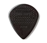 JIM DUNLOP Púas Max Grip Jazz III nylon Saco de 6