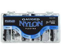 JIM DUNLOP Púas Nylon Standard, Caja de 216, Negro, calibre: 0,38 - 0,46 - 0,6 - 0,73 - 0,88 - 1mm