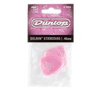 JIM DUNLOP Púas para Guitarra Delrin 500, 0,46mm Saco de 12, rosa