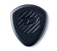 JIM DUNLOP Púas Primetone Classic, Grande Redondo, Negro, Saco de 3, 3mm