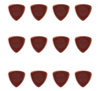 Dunlop 512R1.4 Primetone® - Púa triangular esculpida con agarre, 1,4 mm, 12 unidades