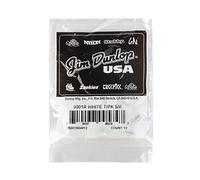 JIM DUNLOP Púas Pulgares Blanco, Plástico, Pequeño, Saco de 12