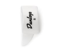JIM DUNLOP Púas Pulgares Blanco, Plástico, Pequeño, Saco de 12
