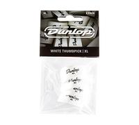 JIM DUNLOP Púas Pulgares Blancos XL Saco de 4 XL