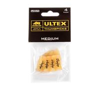 JIM DUNLOP Púas Pulgares medium Saco de 12 Medium, Amarillo