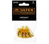 JIM DUNLOP Púas Pulgares medium Saco de 12 Medium, Amarillo