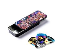 Jim Dunlop – Púas Santana Nylon – Caja en metal de 6 – Multicolor – medium