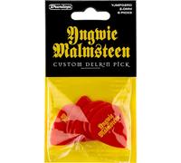 JIM DUNLOP Púas Signature Yngwie Malmsteen Delrin 2mm Saco de 6, Rojo