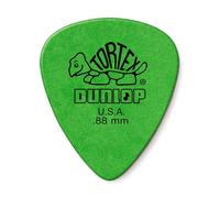 Jim Dunlop – Púas para guitarra 418P88 Tortex 0,88 mm Verde 12 unidades