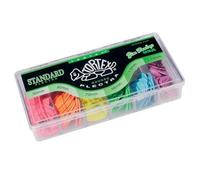 JIM DUNLOP Púas Tortex Caja de 216, Multicolor, calibre: 0,5 - 0,6 - 0,73 - 0,88 - 1 - 1,14mm