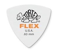 JIM DUNLOP Púas Tortex Flex Triangulo 0,60mm Saco de 6