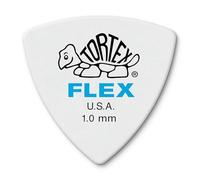 JIM DUNLOP Púas Tortex Flex Triangulo 1,00mm Saco de 6