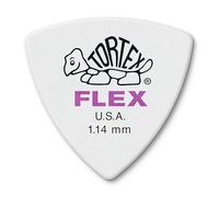 JIM DUNLOP Púas Tortex Flex Triangulo 1,14mm Saco de 72