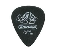 JIM DUNLOP Púas Tortex Pitch Black 1,00mm Saco de 72