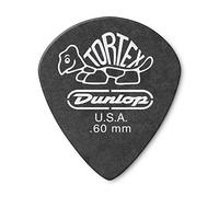 Dunlop 482 TORTEX PITCH BLACK JAZZ III Púas (12-Pack) 0.60 mm