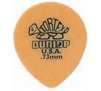 Dunlop 413 Tortex Tear Drop Guitar Pick 0.73 mm Yellow Pack of 72