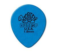 JIM DUNLOP Púas Tortex Teardrop, Saco de 72, Azul, 1mm