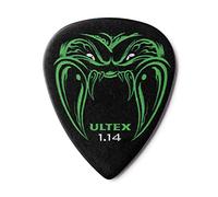 JIM DUNLOP Púas Ultex Hetfield's Black Fang 1,14mm Saco de 6, Negro