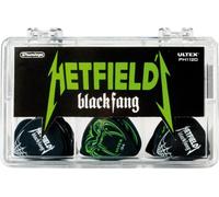 JIM DUNLOP Púas Ultex Hetfield's Black Fang, Caja de 108, Negro