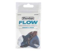 JIM DUNLOP Púas Variety Pack Flow Ultex, Saco de 8, Multicolor, calibre: 0,73 - 0,88 - 1 - 1,5 - 2 - 2,5 - 3mm