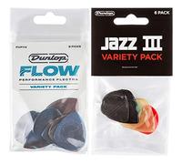 Jim Dunlop PVP1.14 Flow - Púas para guitarra & PVP103 - Púa (paquete de 6 uds.)