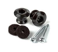 JIM DUNLOP Straplok Dual Design, Negro, set de 2