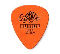 JIM DUNLOP Tortex Standard 0,60 mm naranja, Paquete de 24 púas (418F060)