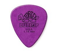 JIM DUNLOP Tortex Standard 1,14 mm purpura, Paquete de 24 púas (418F114)