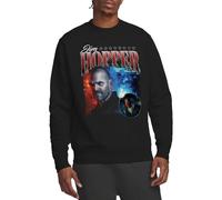 Jim Hopper Homage Unisex Sweatshirt, Black, Large