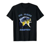 Jim James Jimothy Pop Art Diseño de Mapache Camiseta gráfica económica, Hombre, Negro, M
