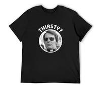 Jim Jones Thirsty for Kool Aid - Camiseta de algodón para hombre, color negro, Negro , S
