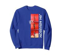 Jim Morrison_002 Sudadera, Unisex para Adultos, Azul Real, M