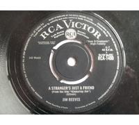 JIM REEVES A Stranger's Just a Friend 7" 45
