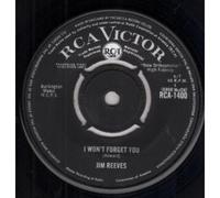 JIM REEVES - I WON'T FORGET YOU 7 INCH (7" VINYL 45) UK RCA 1962