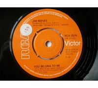 Jim Reeves - JIM REEVES - YOU BELONG TO ME 7in ORANGE LABEL ISSUE [35995]
