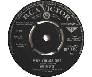 JIM REEVES - WHEN YOU'RE GONE 7in [35993]