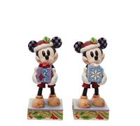 Jim Shore Enesco 6013060 Santa Mickey con regalo de 15,6 cm