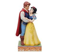 Jim Shore Enesco 6013069 Disney Traditions - Figura decorativa (19,4 cm), diseño de El Príncipe y Blancanieves