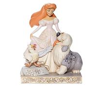 Jim Shore White Woodland Ariel Tradiciones Disney