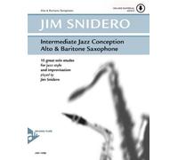 Jim Snidero Intermediate Jazz Conception for Alto Sax (Mixed Media Product)