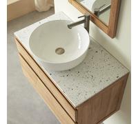 Jim - Tablero reciclado con efecto terrazo 80 cm - Le Pavé & Tikamoon H 45 x B 80 x T 1 cm