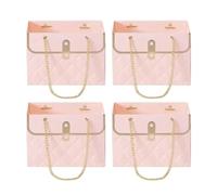 Jimenez 16 Piezas Caja de Flores Caja de Embalaje de Rosas Regalos de Fiesta de Cumpleaños del Día de San Valentín Bolsa de Papel de Regalo Caja de Regalo,B