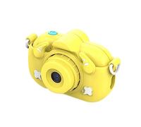 Jimenez 32G Memoria NiñOs Mini CáMara HD CáMara de FotografíA Digital CáMara de ImpresióN InstantáNea para NiñOs Regalo de CumpleañOs Amarillo