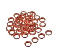 Jimenez Anillos de Junta de Arandela de Sello de Drenaje de Aceite del Motor de 50 Piezas para 1102601M02