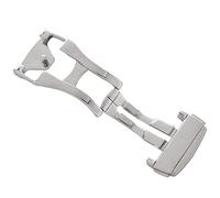 Jimenez Correa Desplegable de Acero Inoxidable de 18 Mm con Hebilla Desplegable para, Liso 18 Mm